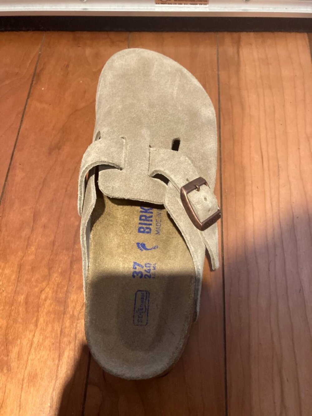 Birkenstock Boston EUC Taupe - Picture 7 of 12